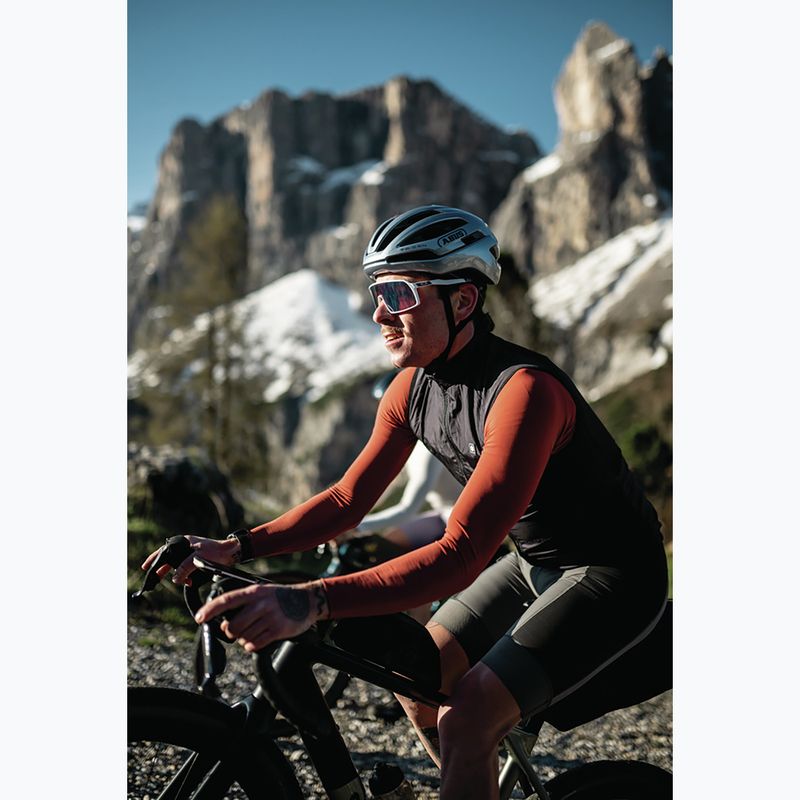 Kask rowerowy ABUS Taipan graphite silver 6