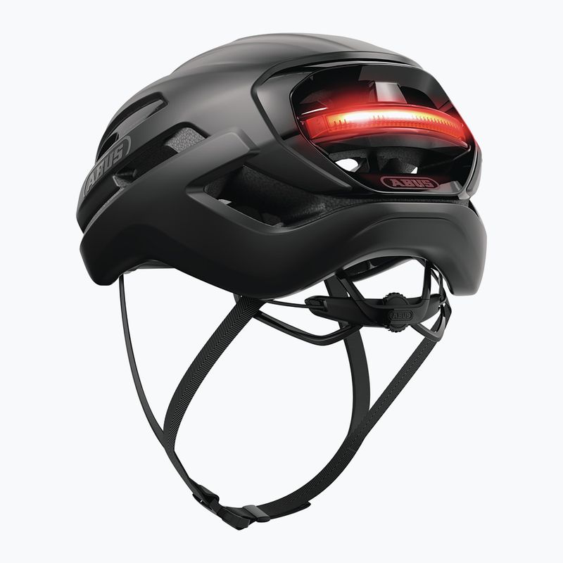 Kask rowerowy ABUS Taipan LED velcet black 3