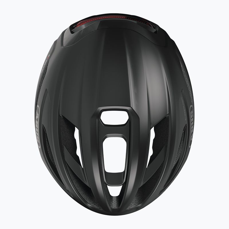 Kask rowerowy ABUS Taipan LED velcet black 4