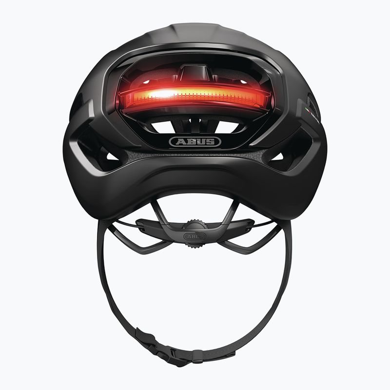 Kask rowerowy ABUS Taipan LED velcet black 6