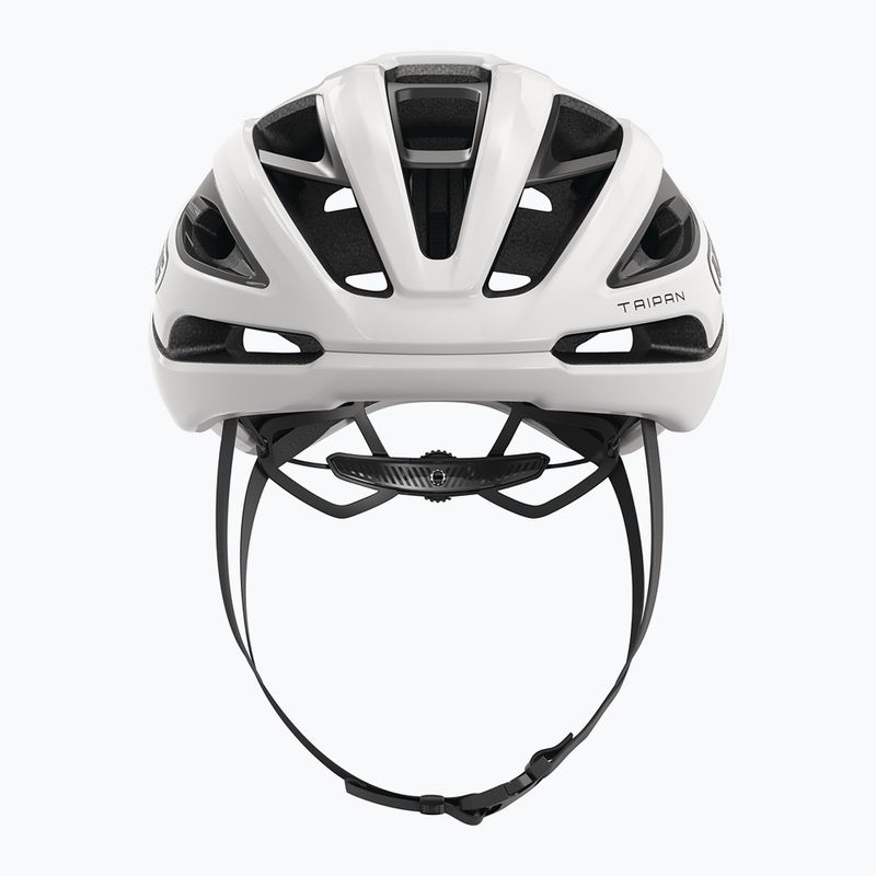 Kask rowerowy ABUS Taipan LED shiny white 4