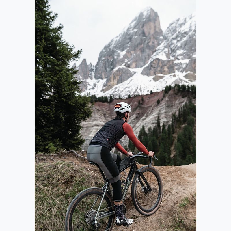 Kask rowerowy ABUS Taipan LED shiny white 9