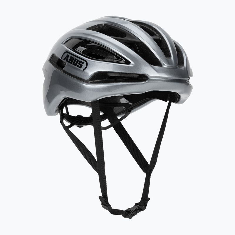 Kask rowerowy ABUS Taipan LED graphite silver