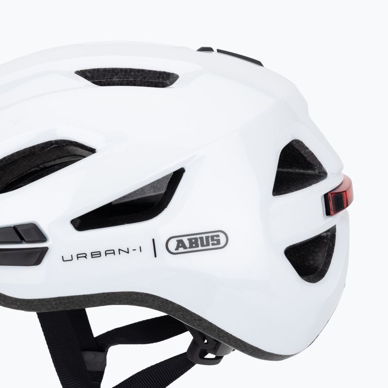 Kask rowerowy ABUS Urban-I 4.0 shiny white 7
