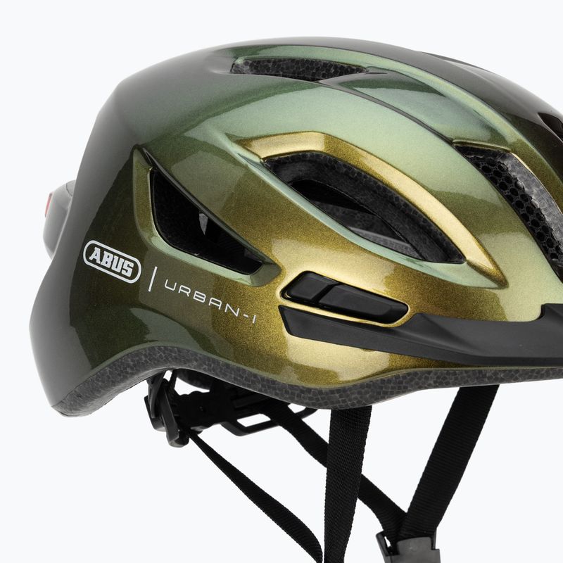 Kask rowerowy ABUS Urban-I 4.0 pepper green 10