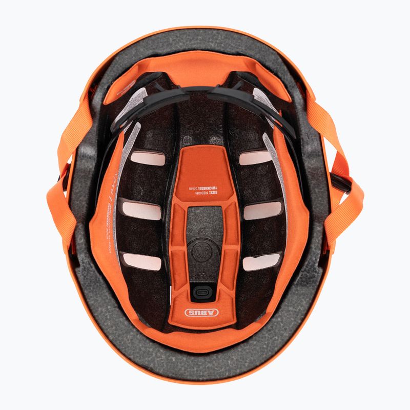 Kask rowerowy ABUS Xoxo mono orange 5