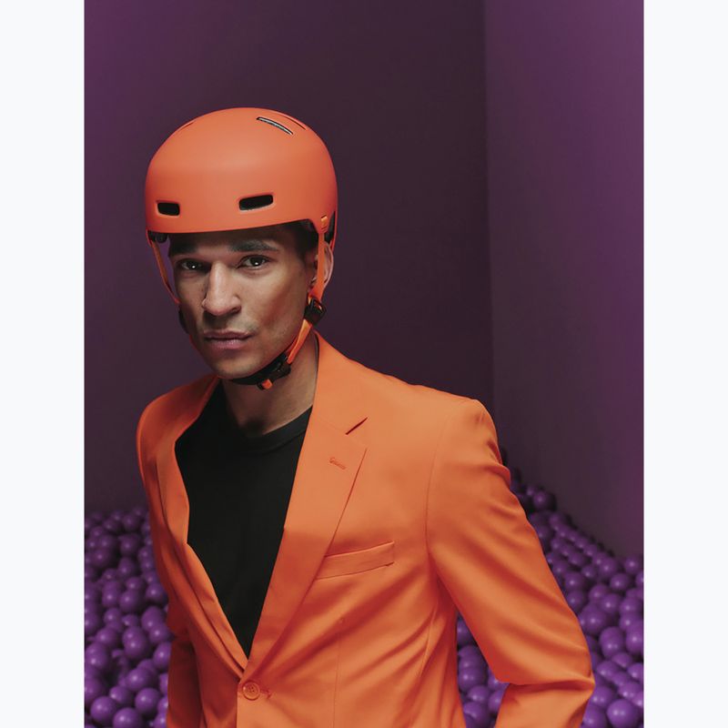 Kask rowerowy ABUS Xoxo mono orange 8