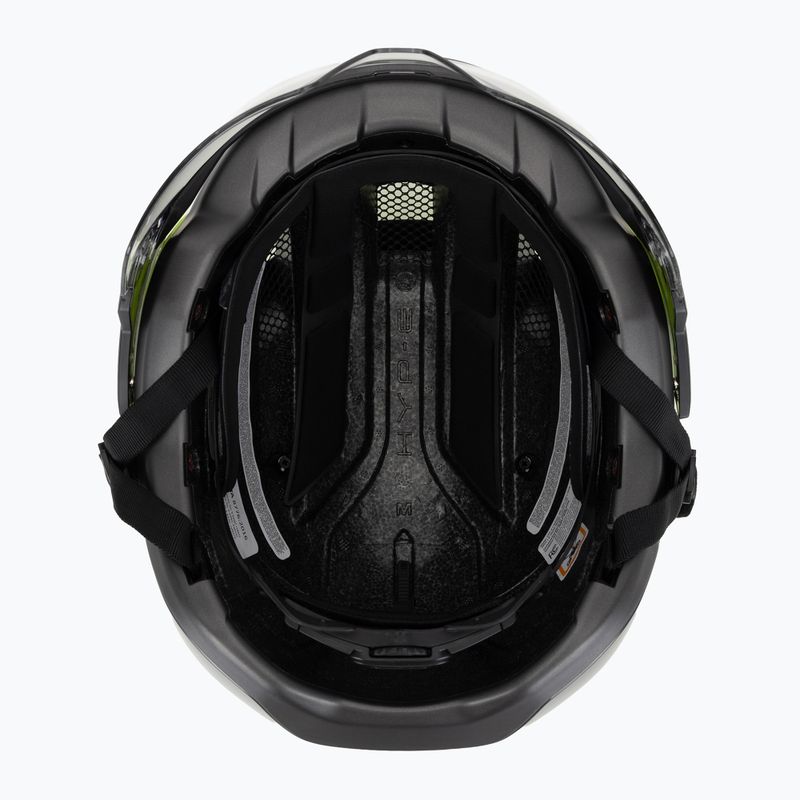 Kask rowerowy z kierunkowskazami ABUS Hyp-e Ace signal yellow 5