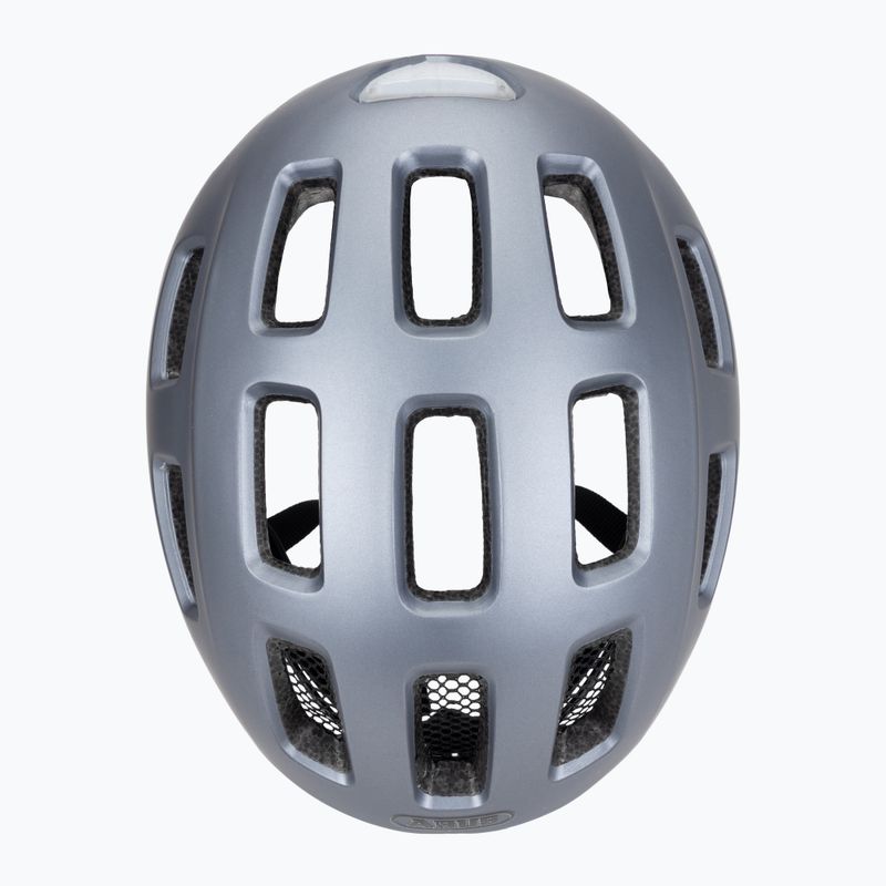 Kask rowerowy dziecięcy ABUS Youn-I 2.0 graphite silver 6