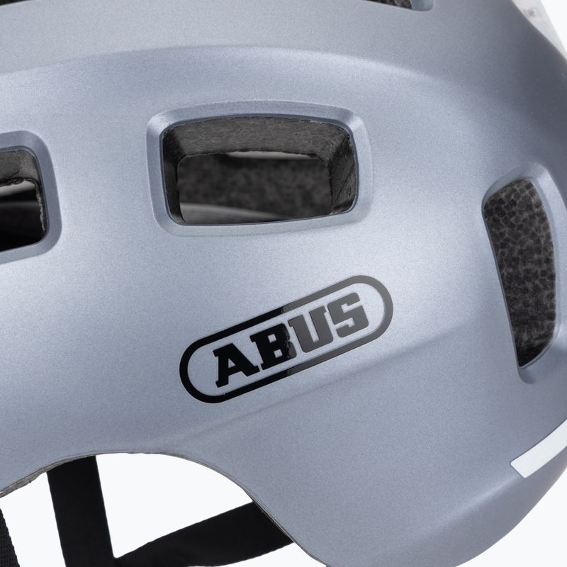 Kask rowerowy dziecięcy ABUS Youn-I 2.0 graphite silver 7