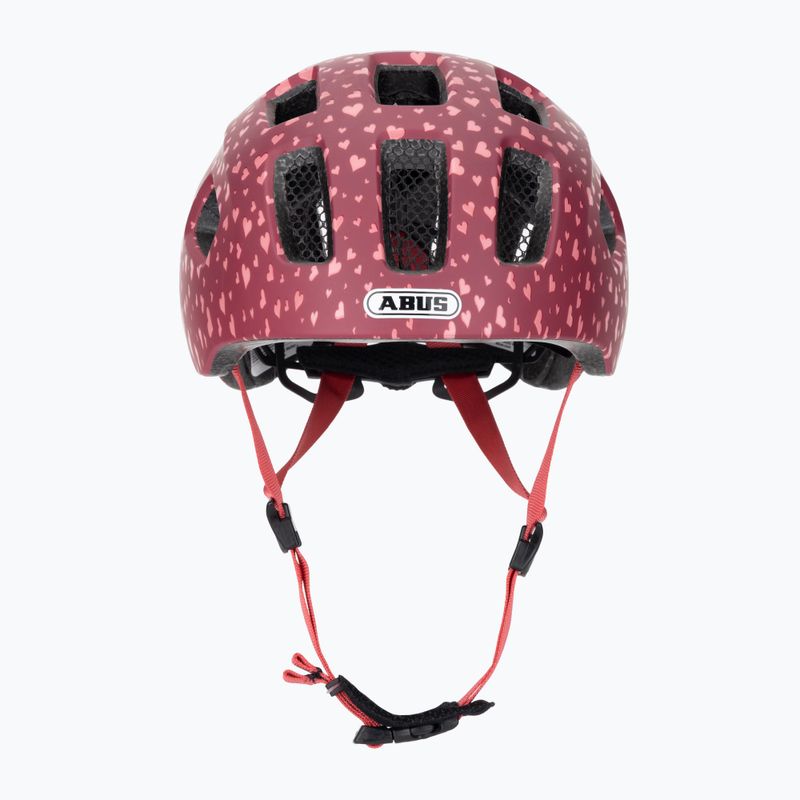 Kask rowerowy dziecięcy ABUS Youn-I 2.0 cherry heart 2