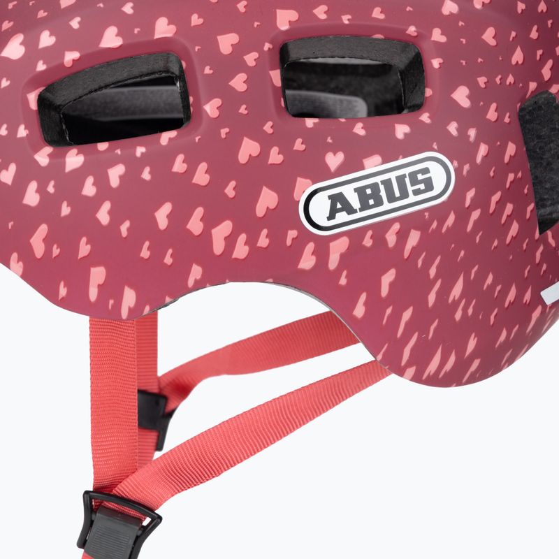 Kask rowerowy dziecięcy ABUS Youn-I 2.0 cherry heart 8