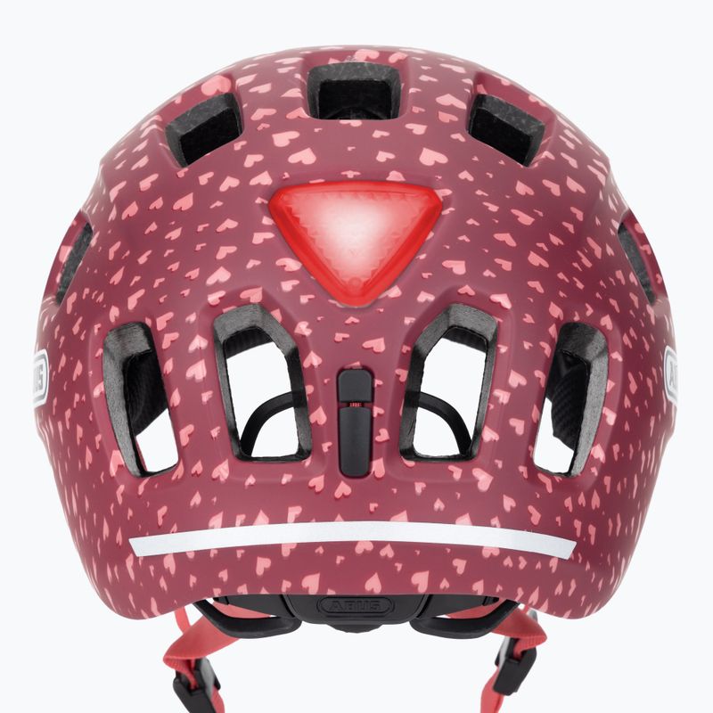 Kask rowerowy dziecięcy ABUS Youn-I 2.0 cherry heart 9
