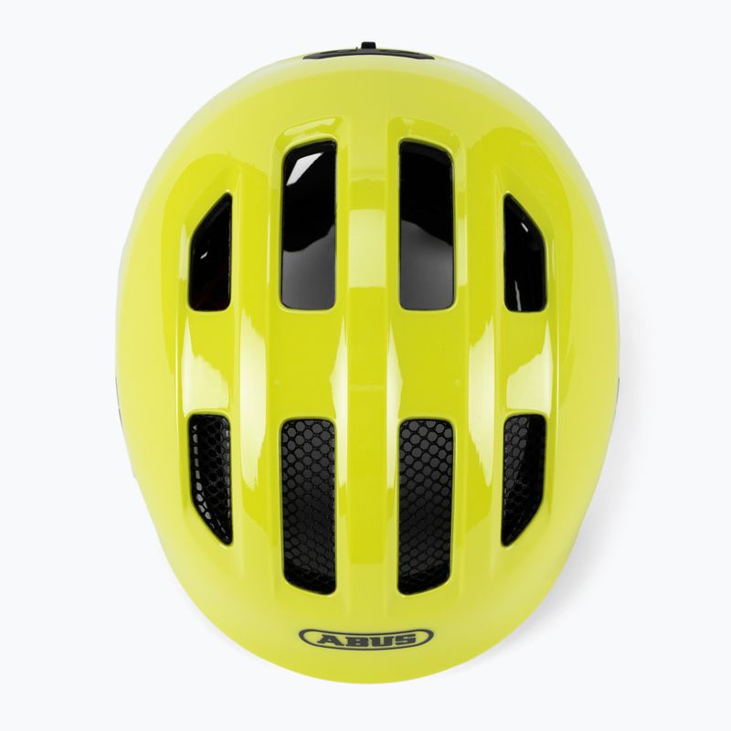Kask rowerowy dziecięcy ABUS Smiley 3.0 shiny yellow 6