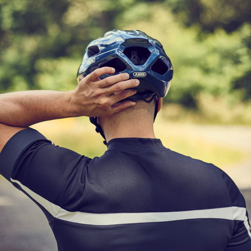 Kask rowerowy ABUS Macator midnight blue 7