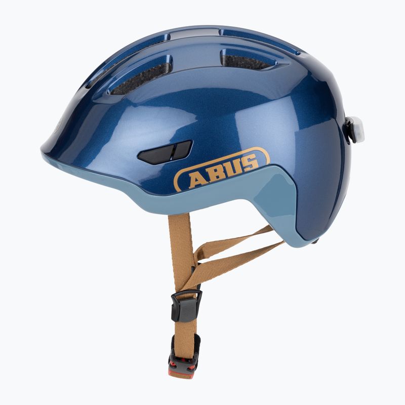 Kask rowerowy dziecięcy ABUS Smiley 3.0 ACE LED royal blue 3