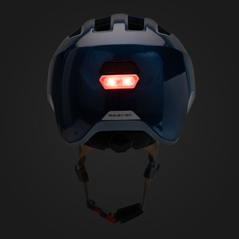 Kask rowerowy dziecięcy ABUS Smiley 3.0 ACE LED royal blue 8