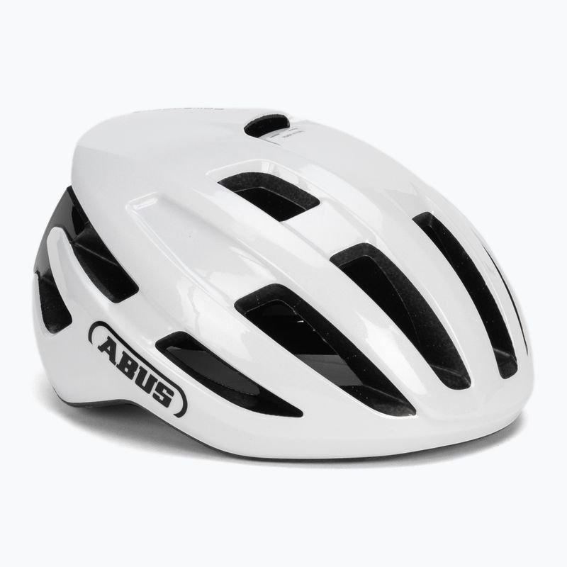 Kask rowerowy ABUS PowerDome shiny white