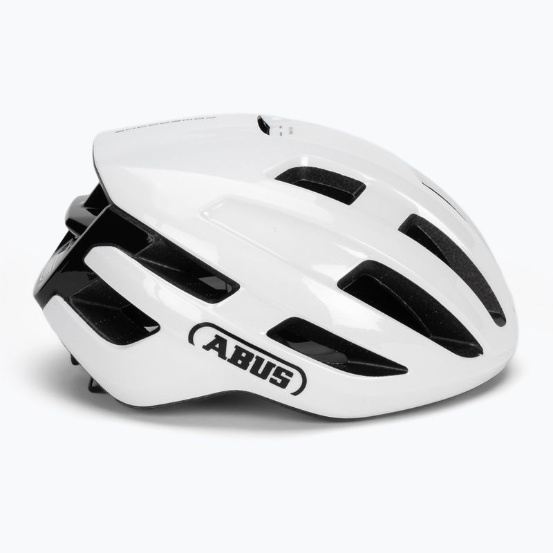 Kask rowerowy ABUS PowerDome shiny white 3