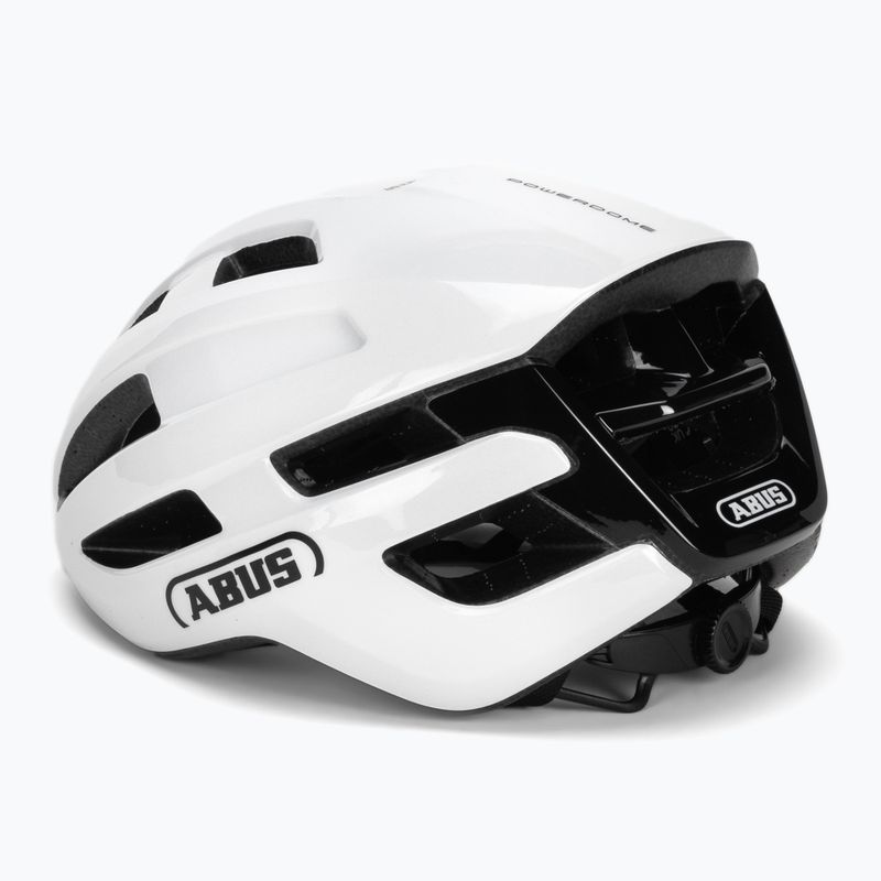 Kask rowerowy ABUS PowerDome shiny white 4