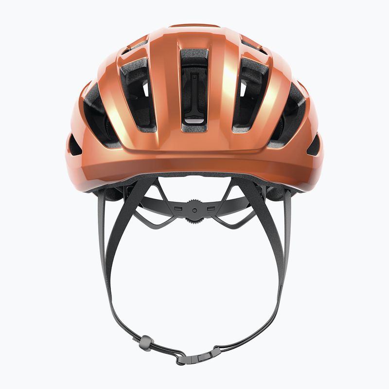 Kask rowerowy ABUS PowerDome goldfish orange 9