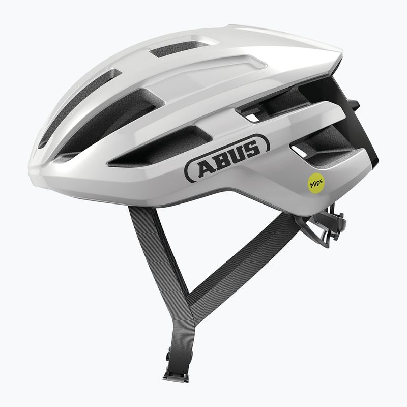 Kask rowerowy ABUS PowerDome MIPS shine white 2