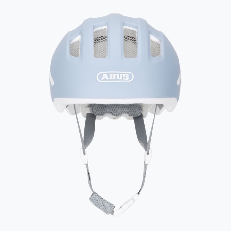 Kask rowerowy dziecięcy ABUS Smiley 3.0 ACE LED pure aqua 2