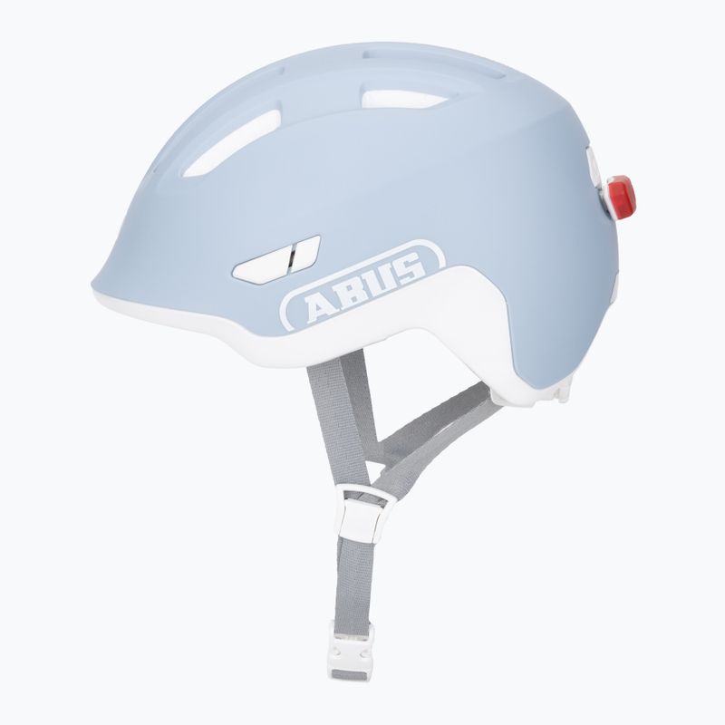 Kask rowerowy dziecięcy ABUS Smiley 3.0 ACE LED pure aqua 3