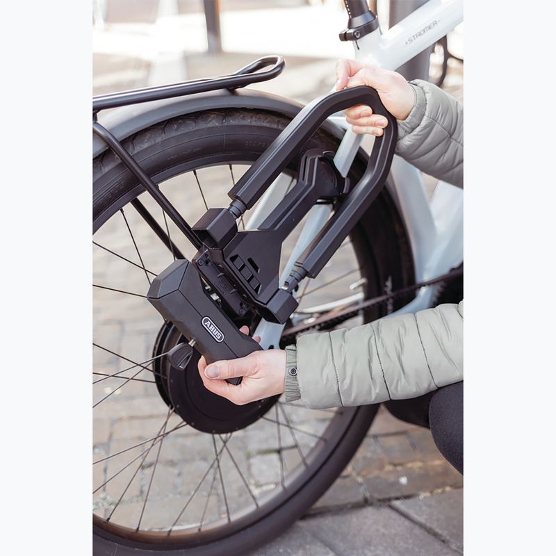 Zapięcie rowerowe ABUS Granit Super Extreme 2500/165HB230 + USH250 black 4