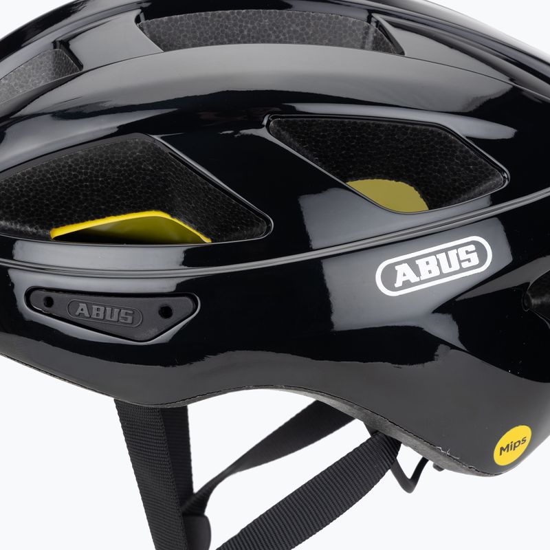 Kask rowerowy ABUS Macator Mips shiny black 7
