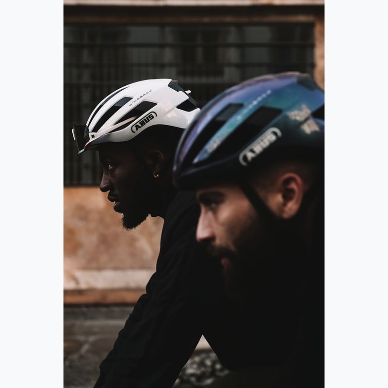 Kask rowerowy ABUS Wingback polar white 14