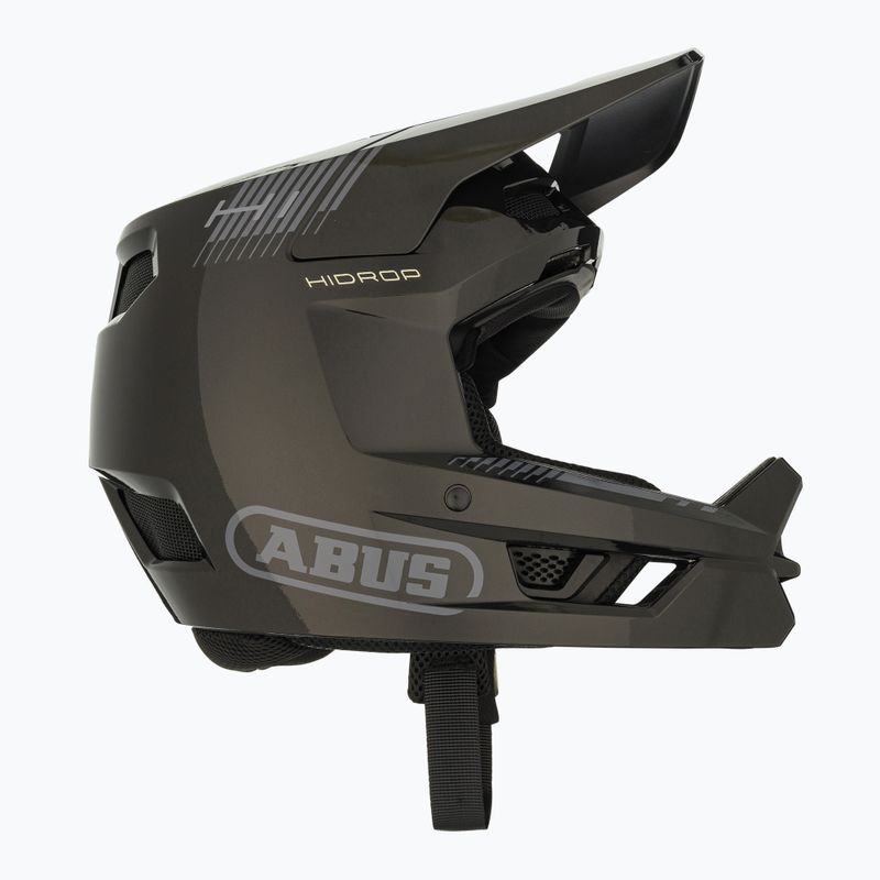 Kask rowerowy ABUS Hidrop shiny black 4