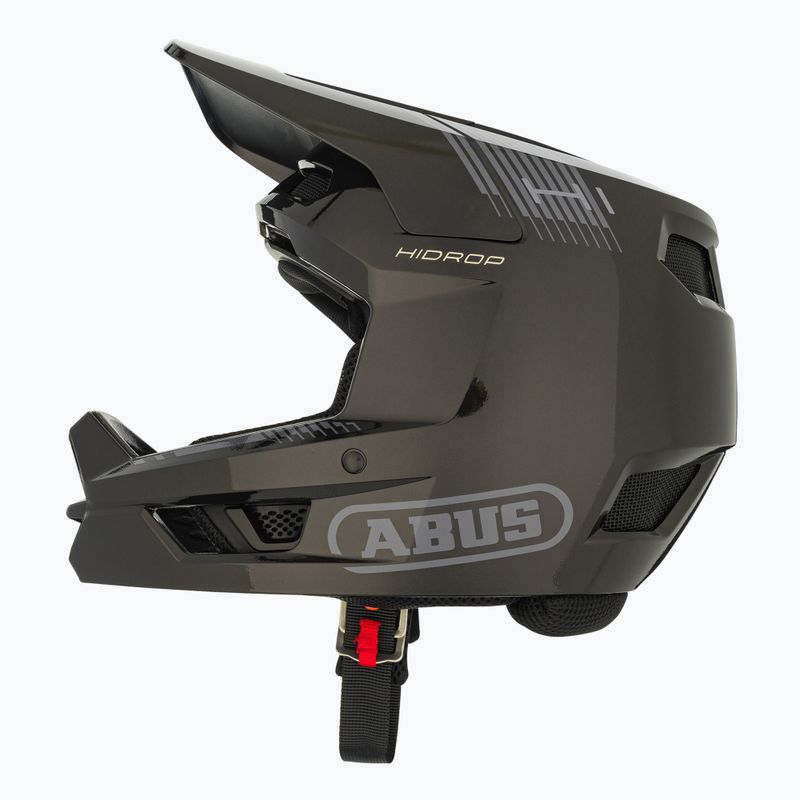 Kask rowerowy ABUS Hidrop shiny black 5