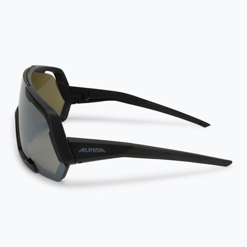 Okulary przeciwsłoneczne Alpina Rocket Q-Lite black matt/silver mirror 4