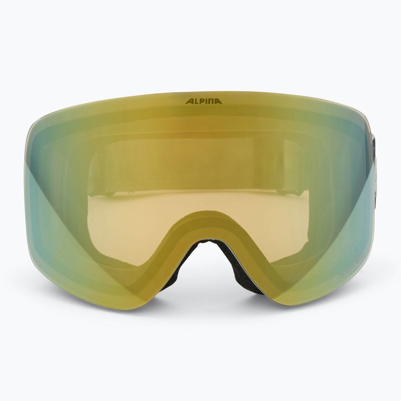 Gogle narciarskie Alpina Penken Q-Lite willow/ green matt/ gold 2