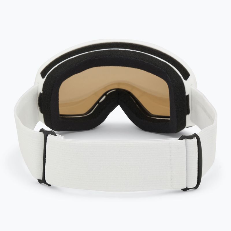 Gogle narciarskie dziecięce Alpina Fernie Q-Lite white matt/ gold 3