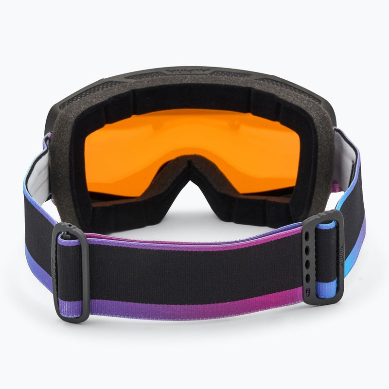 Gogle narciarskie Alpina Taos Q-Lite black/ oil matt/ blue 3
