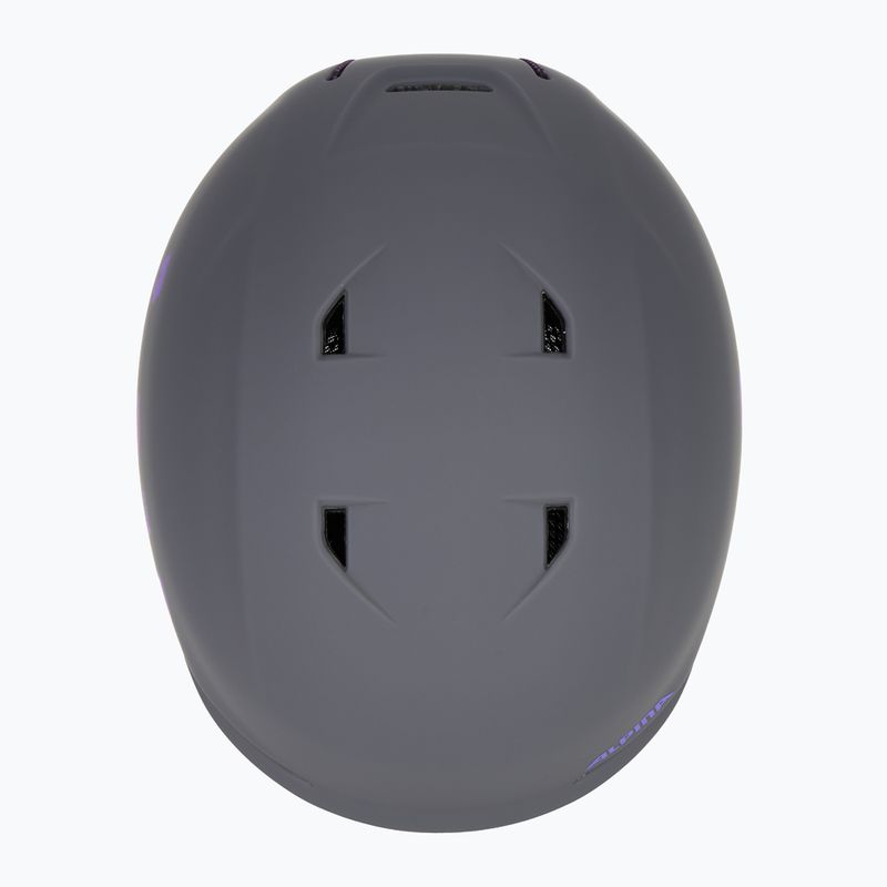 Kask narciarski dziecięcy Alpina Brix midnight/ grey leo matt 6