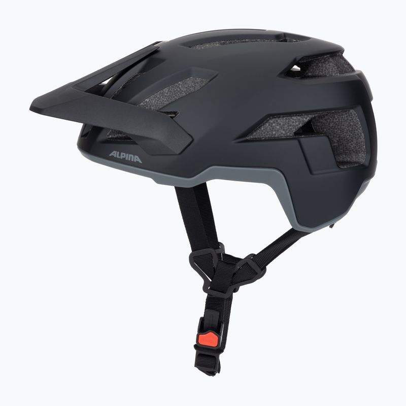 Kask rowerowy Alpina Taunus black/grey matt 3