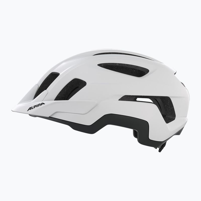 Kask rowerowy Alpina Paranus white matt 11