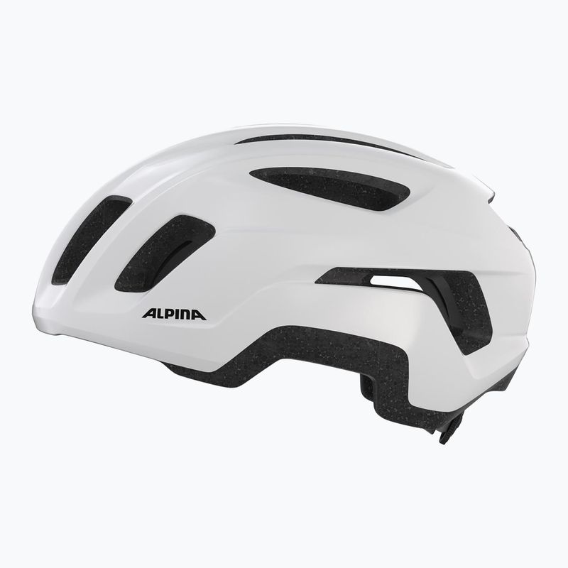 Kask rowerowy Alpina Paranus Urban white gloss 13