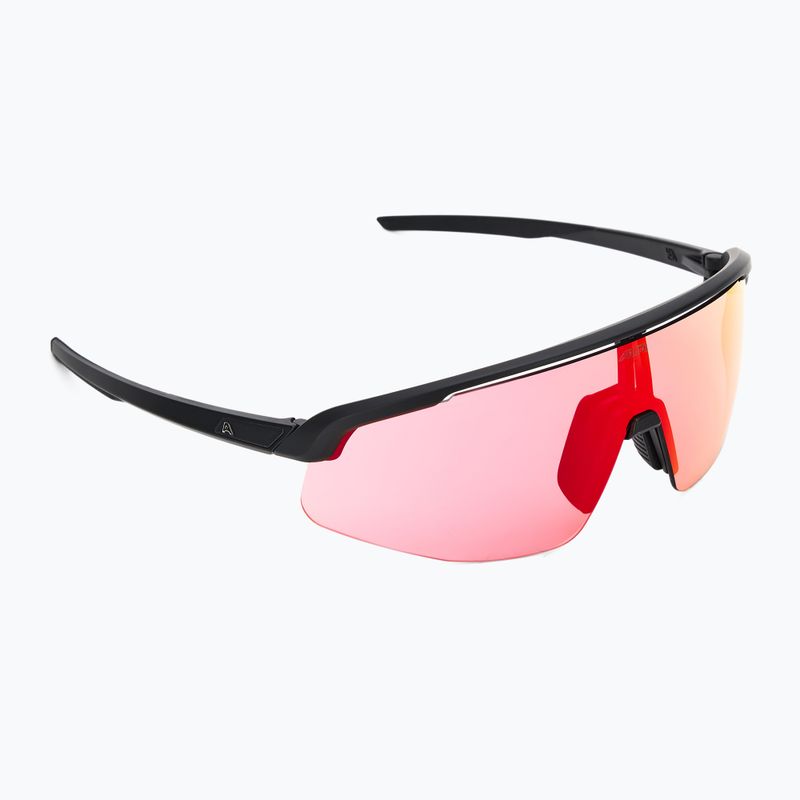 Okulary przeciwsłoneczne Alpina Turbo Pro Q-Lite black matt/ red mirror