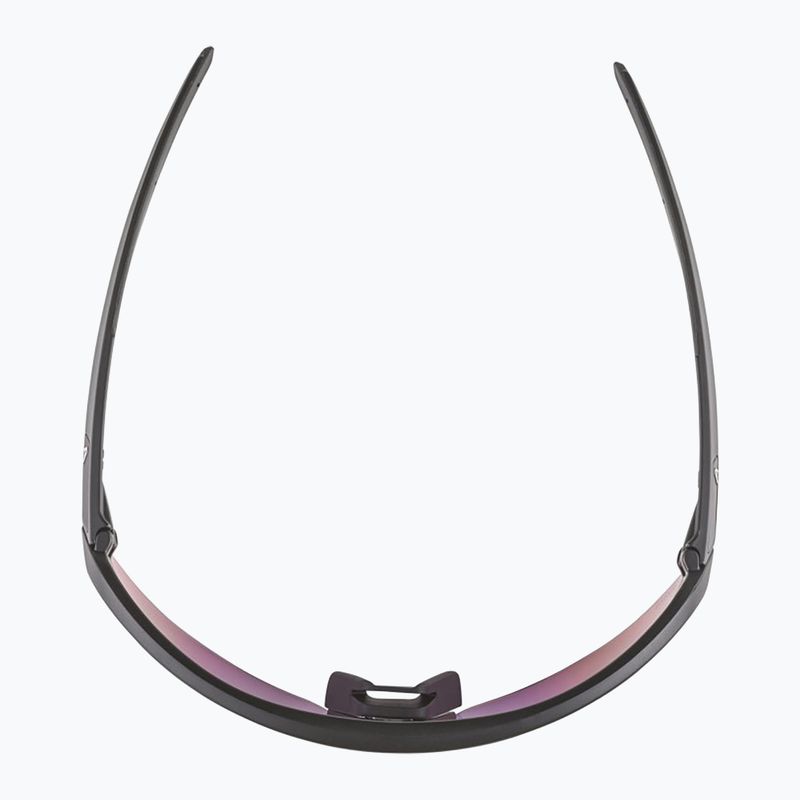 Okulary przeciwsłoneczne Alpina Turbo Pro Q-Lite black matt/ red mirror 5