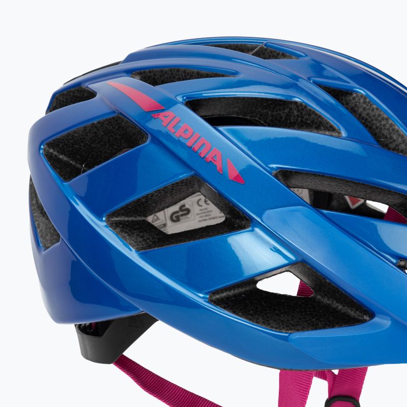Kask rowerowy Alpina Panoma 3.0 true blue/pink gloss 7