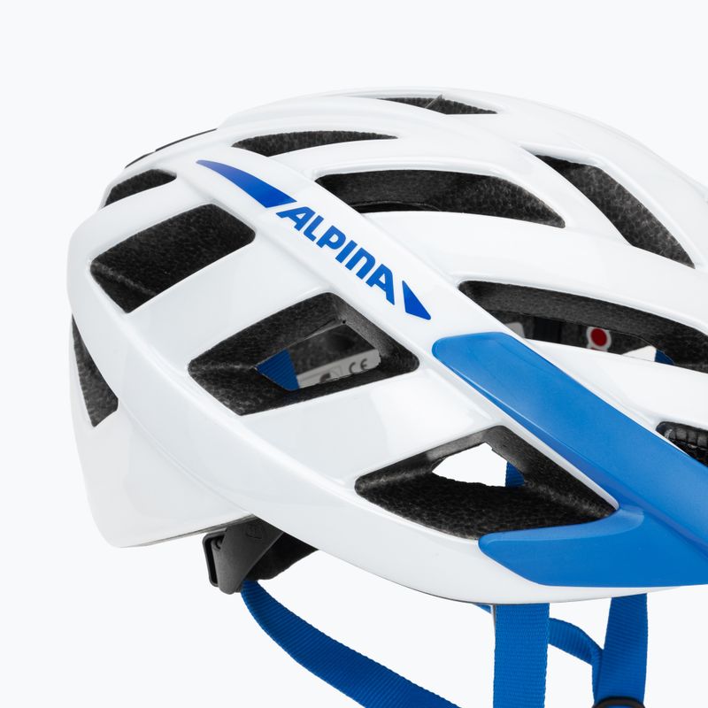 Kask rowerowy Alpina Panoma 3.0 white/blue gloss 7