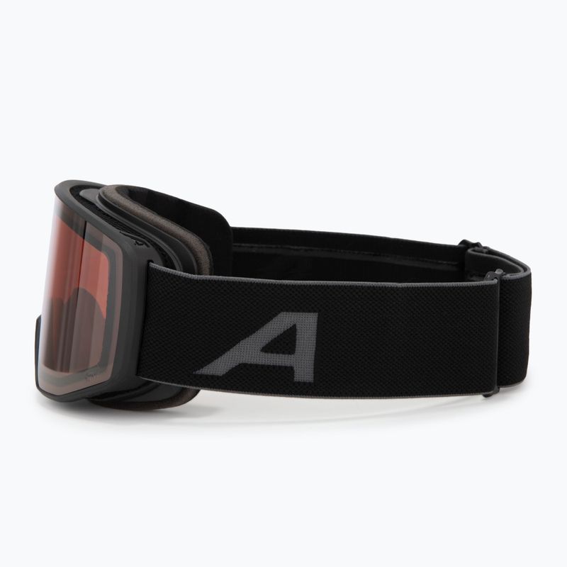 Gogle narciarskie Alpina Venet QV black matt/gold 4