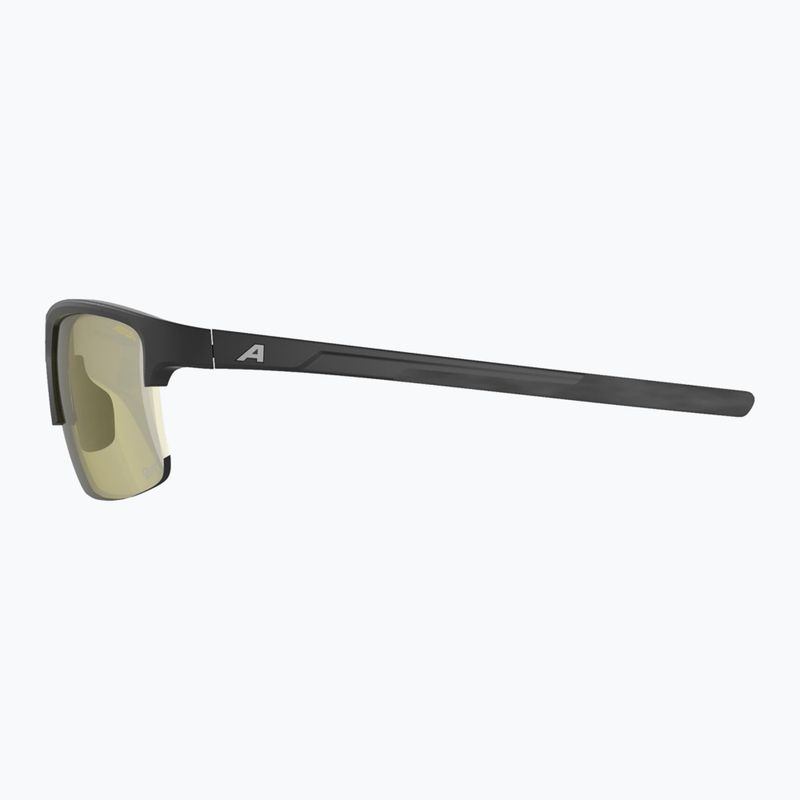 Okulary przeciwsłoneczne Alpina Eagle Q-Lite black matt/yellow 5