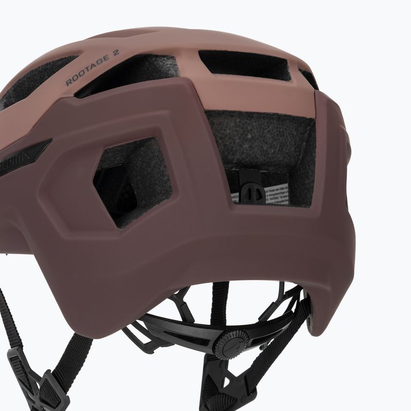 Kask rowerowy Alpina Rootage 2 ox raisin matt 8