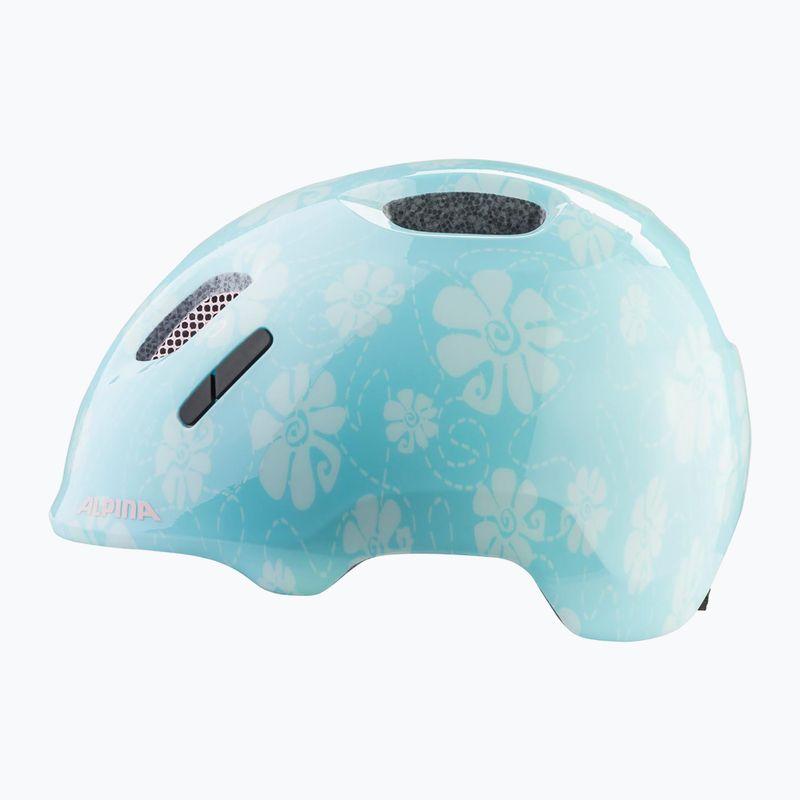 Kask rowerowy dziecięcy Alpina Ximo 2 Jr aqua rose flower gloss 10