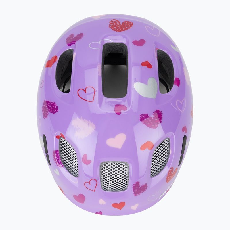 Kask rowerowy dziecięcy Alpina Ximo 2 Jr purple hearts gloss 6